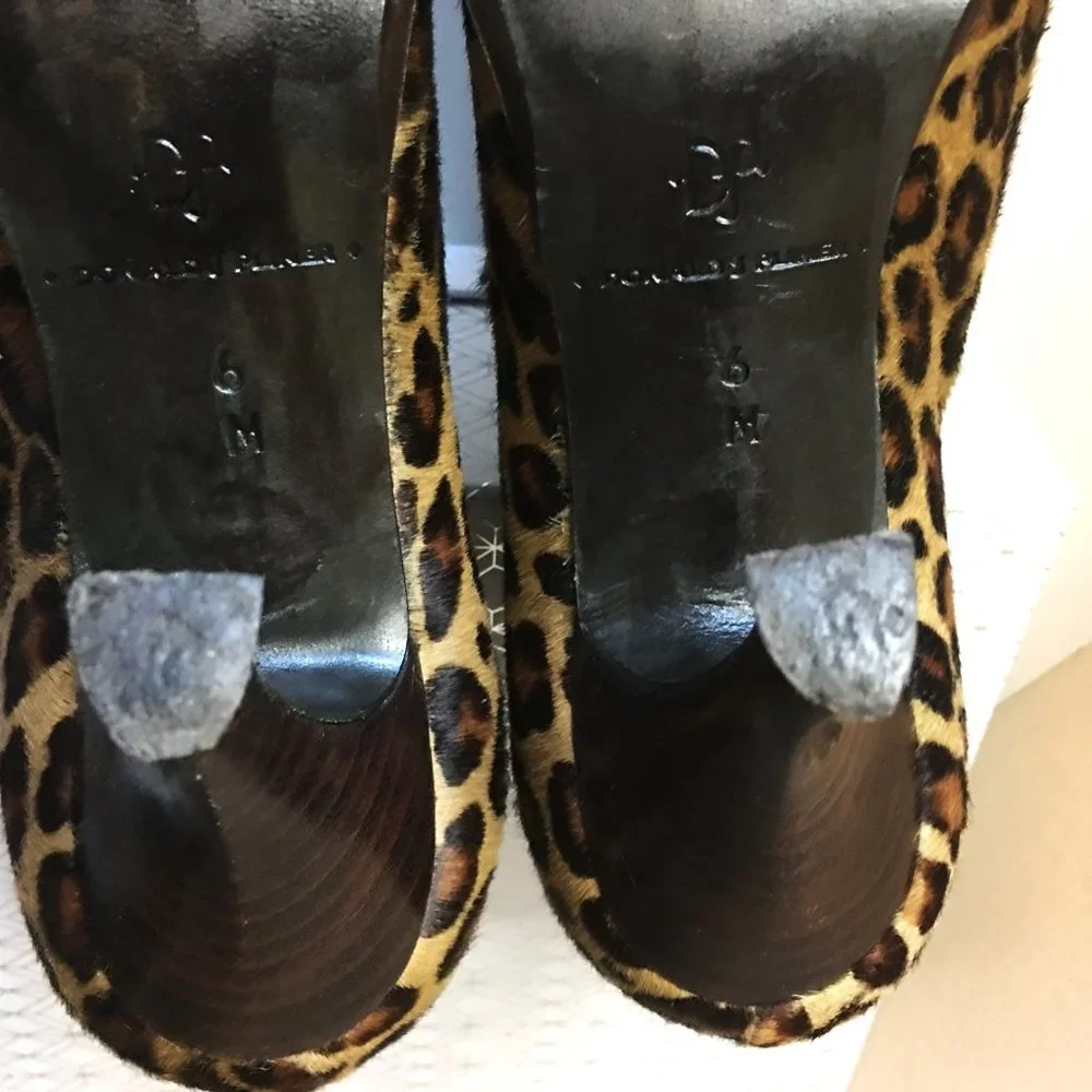 DONALD J PLINER Congo Hair Stiletto Chelsea Boots 🐆🐆 - Picture 16 of 16